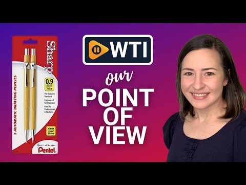 PENTEL Sharp Mechanical Drafting Pencil - WTI product video review