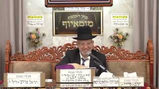 הרב אליהו חי אביטן | הלכות | מוסאיוף (בית הכנסת מוסאיוף - ערוץ חדש) - התמונה מוצגת ישירות מתוך אתר האינטרנט יוטיוב. זכויות היוצרים בתמונה שייכות ליוצרה. קישור קרדיט למקור התוכן נמצא בתוך דף הסרטון