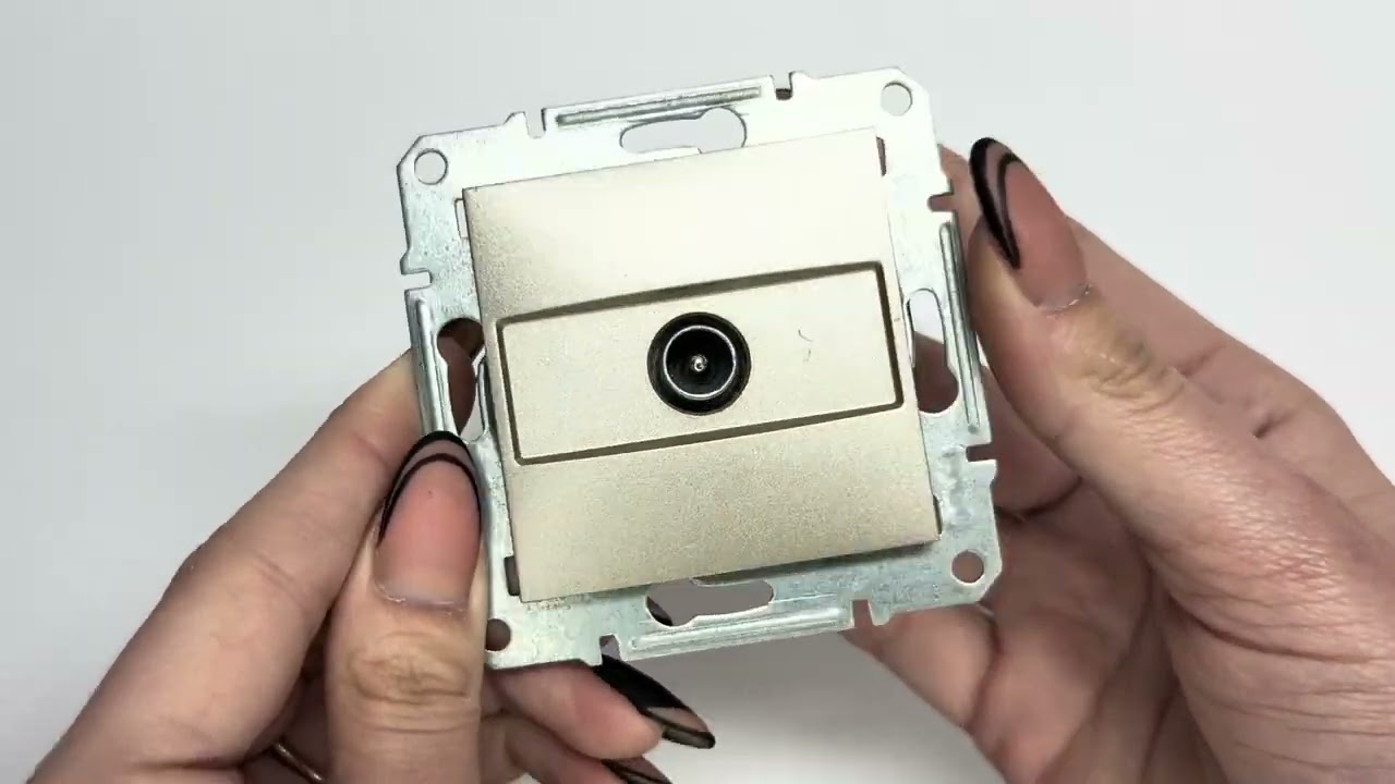 Розетка концевая телевизионная SCHNEIDER Asfora бронза EPH3200169