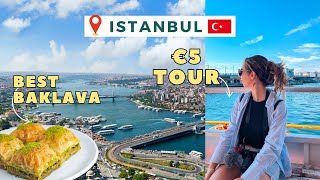 The BEST Things to do in Istanbul on a Budget in 2024 | Day 2 of Visiting Istanbul Turkey Vlog 4K
