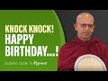 Knock Knock! Happy Birthday...!