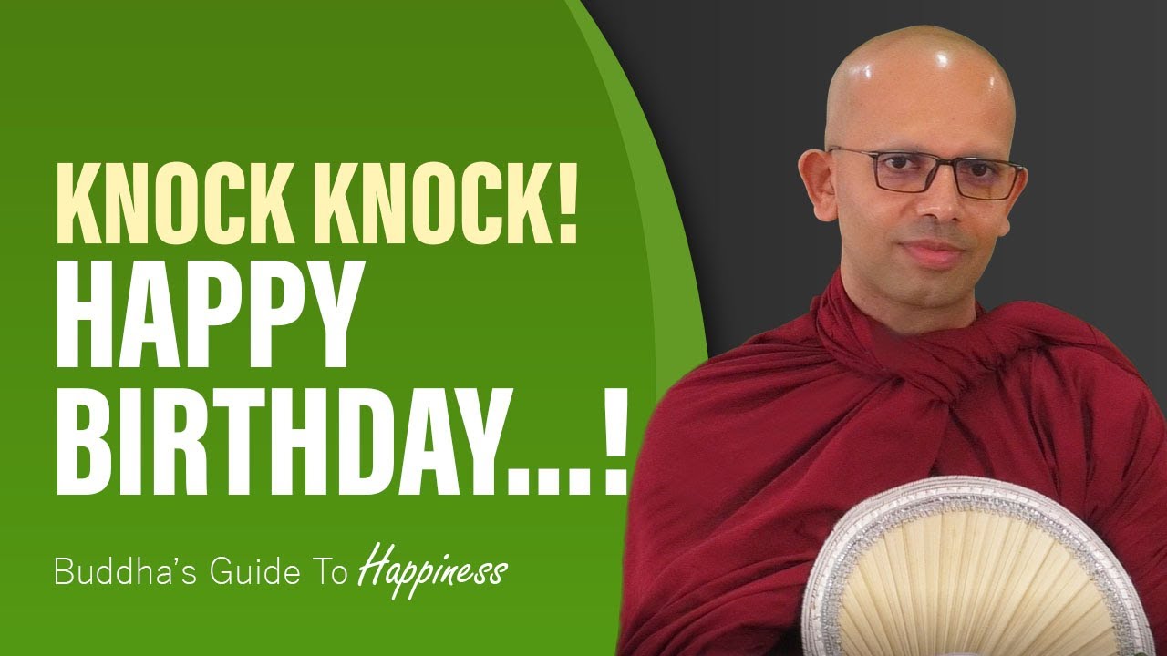 Knock Knock! Happy Birthday...!