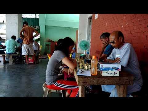 13 years old Woman National Master Rinoa Mariel Sadey Chess Training at Plaza Lucero