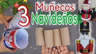 3 Stunning CHRISTMAS SINGLES with RECYCLED MATERIALS ♻️ Easy, Elegant and Economical to Make
