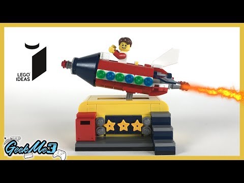 Vidéo LEGO Ideas 40335 : Manège de fusée spatiale