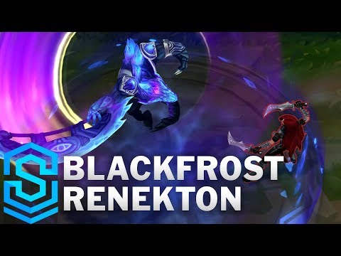 Blackfrost Renekton Skin Spotlight - League of Legends