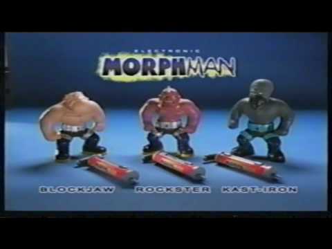 Electronic Morphman Stretch Pump Morph Figure Toy TV Commercial