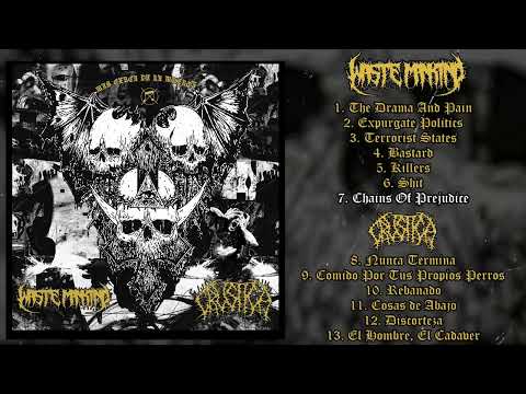 Waste Mankind / Crust​i​ca - Mas Cerca De La Muerte FULL SPLIT ALBUM (2023 - Grindcore)