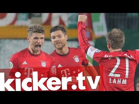 Beängstigend: Bayern lässt Wolfsburg keine Chance - kicker.tv