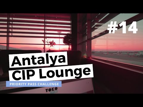 Avaliação do lounge do aeroporto ANTALYA CIP (doméstico)