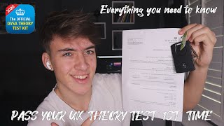 How to pass your UK driving theory test 1st time | *Avoid COVID Delays*