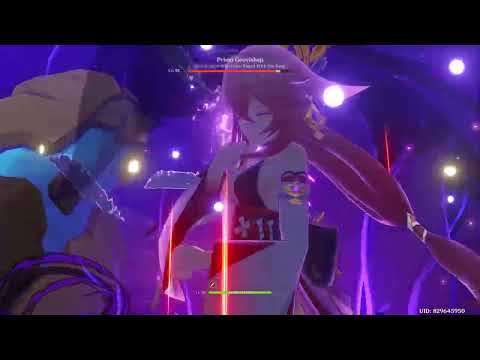 Yae Miko - 八重神子 / C6 -R5 / E and Q Talents MAX / Primo Geovishap Ver3.0  - Genshin Impact