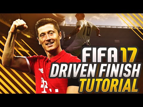 FIFA 17 FINISHING TUTORIAL! HOW TO SCORE THE DRIVEN FINISH TIPS & TRICKS (PS4 & XBOX)