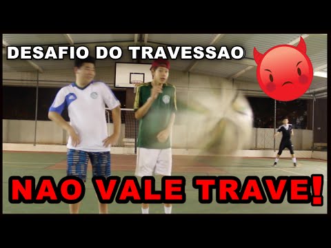 DESAFIO DO TRAVESSÃO "OS HATERS PIRA COM AS TRAVE S2" - DESAFIOS DE FUTEBOL