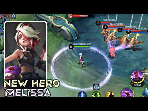 NEW HERO MELISSA • MOBILE LEGENDS NEW MARKSMAN MELISSA