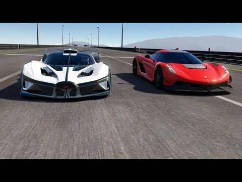 Bugatti Bolide vs Koenigsegg Jesko at Special Stage Route X