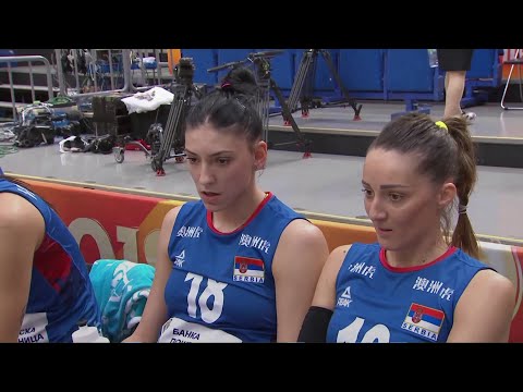 Tijana Boskovic | Taking a break | 2018.10.19 FIVB World Championship Semifinal | SRB vs NED (25-10)
