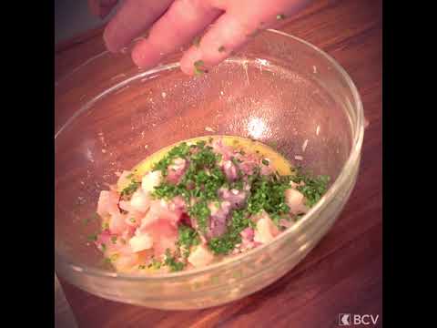 Recette vaudoise: tartare de féra du lac