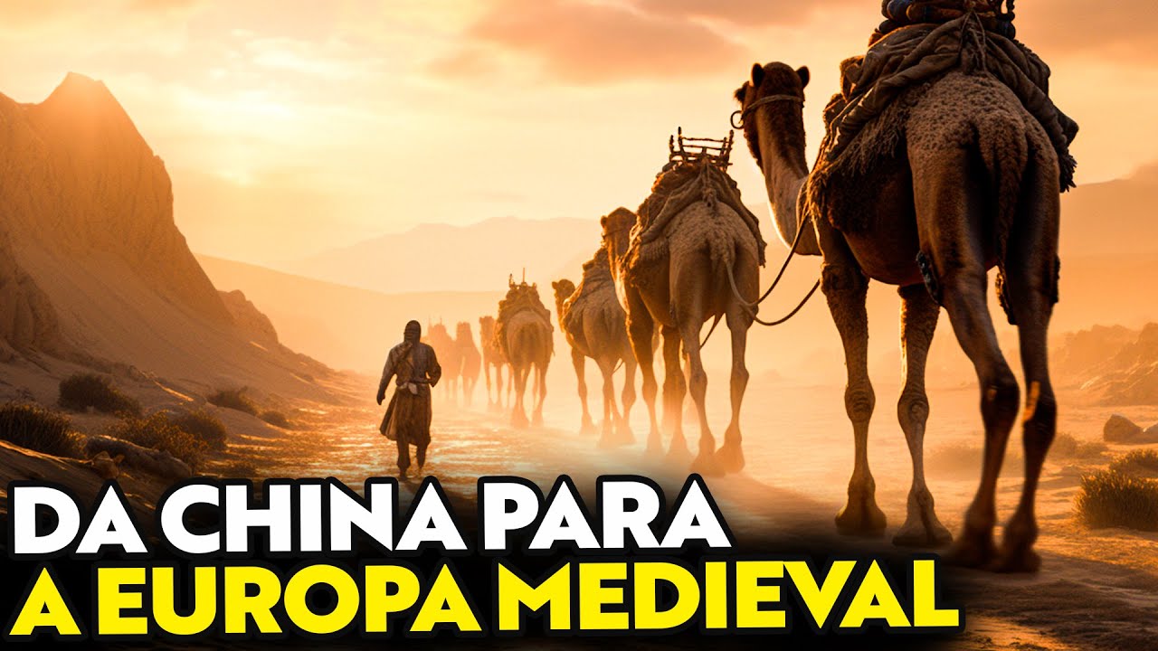 A ROTA DA SEDA - A GRANDE ROTA COMERCIAL QUE LIGAVA A CHINA E A EUROPA MEDIEVAL