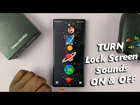How To Enable / Disable Lock Screen Sound On Samsung Galaxy S23's