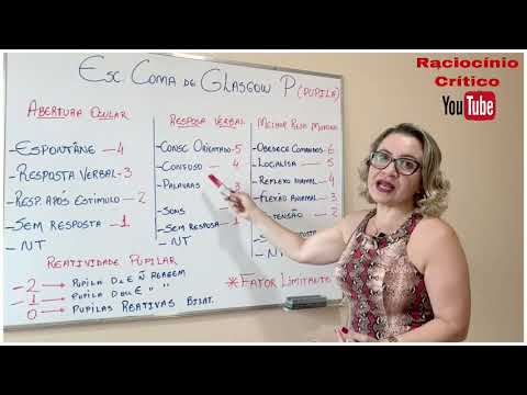 Escala de Coma de Glasgow P, entenda como funciona.