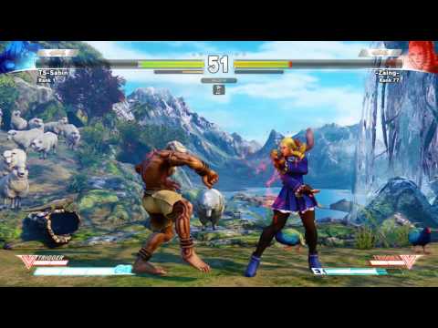 SFV~ Dhalsim (TS Sabin) vs  Karin  (-Zaing-)  HD