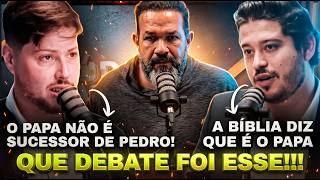 O PAPA É SUCESSOR DE PEDRO? A autoridade APOSTÓLICA do papa professores debatem. SEZAR CAVALCANTE.