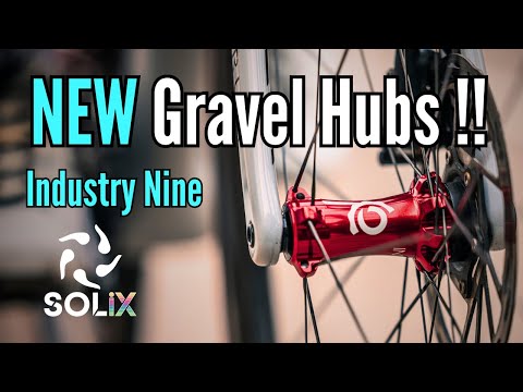 ALL NEW Industry Nine Solix Hubs + Wheelsets.  Super fast and light gravel wheels  - FIRST LOOK :)