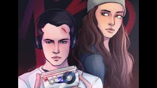 13 Reasons Why || Clay Inside The Black || Skillet - Falling Inside The Black