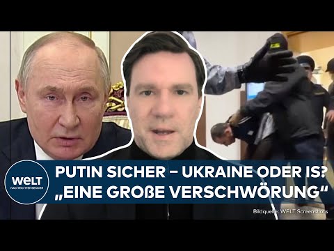 TERROR IN MOSKAU: Russland macht nach wie vor Ukraine für Anschlag auf Konzerthalle verantwortlich