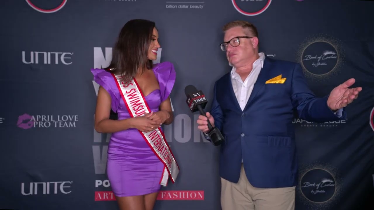 Model Angel Bhatal @artheartsfashion NYFW