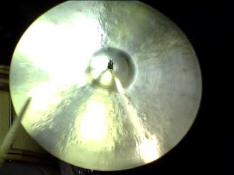 20 Kontroversial Ride, 1794g - Handcrafted cymbals by Craig Lauritsen..MOV