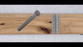 Giunzione a scomparsa di travi in legno: come realizzarla | Würth