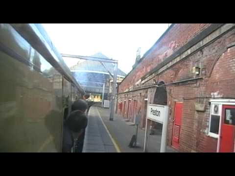 40145 THRASH at Preston 25/04/09 (The Settle and Carlisle Explorer Railtour)
