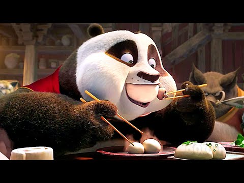 Attaccano Po mentre mangia 😂 | Kung Fu Panda 4 | Clip in Italiano