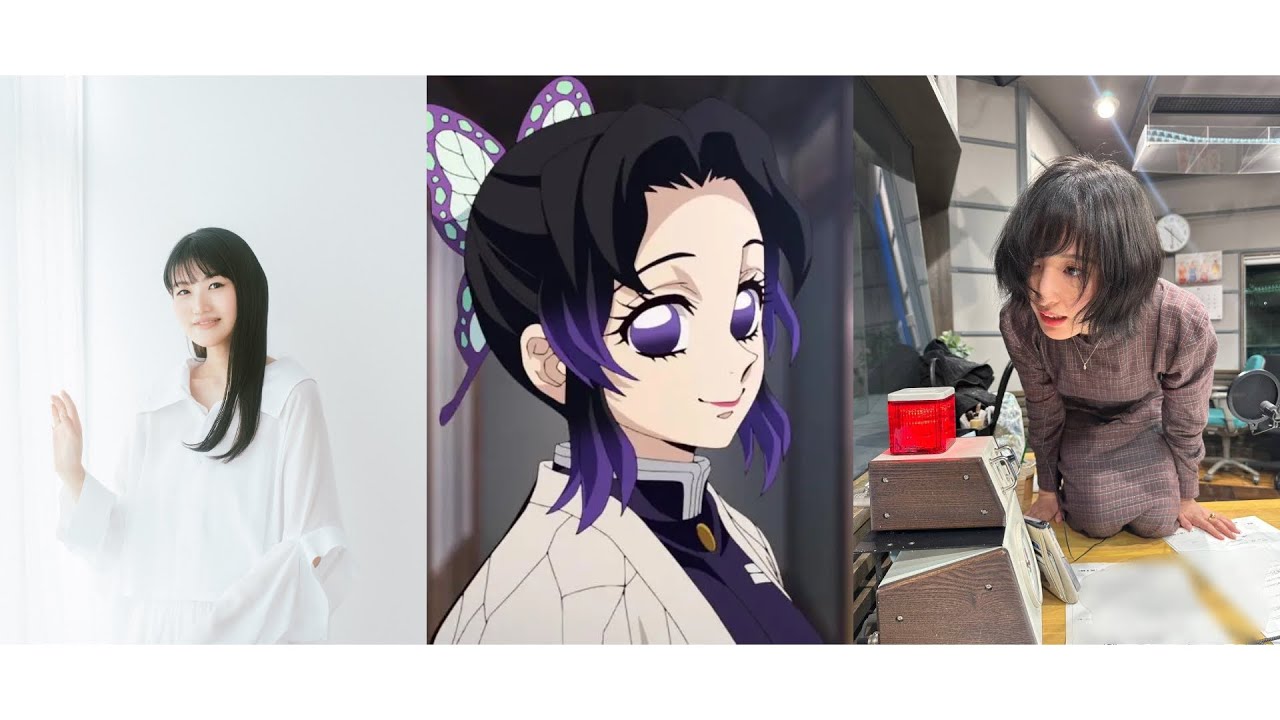 Hayami Saori caught Sakura Ayane doing Kocho Shinobu impression