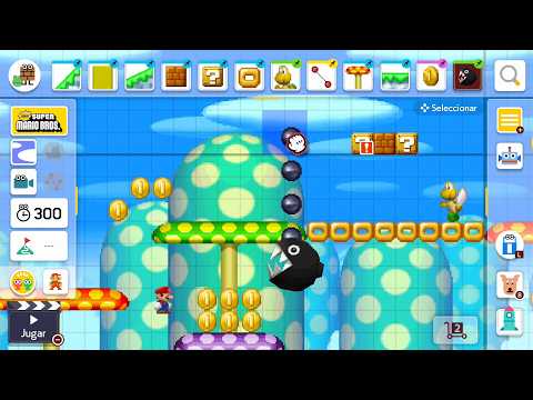 New Super Mario Bros DS Gamestyle in Mario Maker 2 | Preview #3