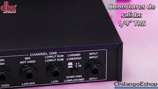 Video thumbnail for DBX 234S CROSSOVER ESTEREO 23 VÍAS MONO 4 VÍAS CHILANGOESHOP by Chilango E-Shop
