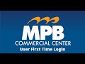 Commercial Center- User First Time Login video thumbnail