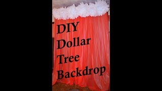 - Easy Quick Dollar Tree Back Drop $5 DIY Paper Flower Backdrop