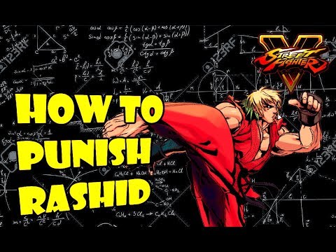 SFV S2.5 Ken - Rashid Frame Data + Punishes (With Commentary)