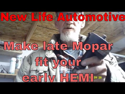 How to modify late small block Mopar distributor to fit early hemi motors