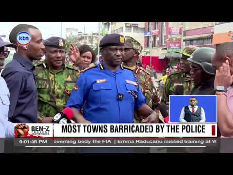 Transport disrupted, businesses shut as security agencies enforce restrictions in Nairobi
