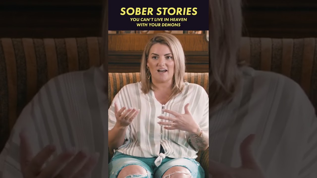 Sober Stories - You Can’t Live In Heaven With Your Demons #addictionrecovery #recovery #sober