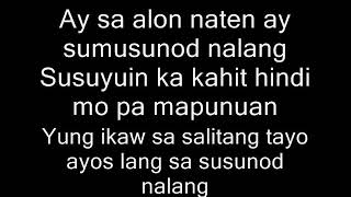 Sa susunod nalang By skusta clee ft yuri LYRICS VIDEO