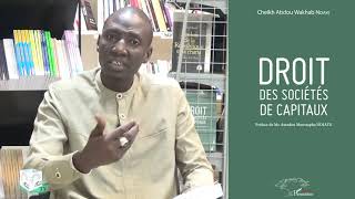 DROIT DES SOCIÉTÉS DE CAPITAUX Cheikh Abdou Wakhab Ndiaye