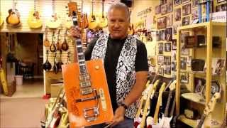 Bo Diddley Guitar and Vest at Norman&#39;s Rare Guitars