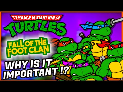 Teenage Mutant Ninja Turtles History  -TMNT Fall of the Foot Clan