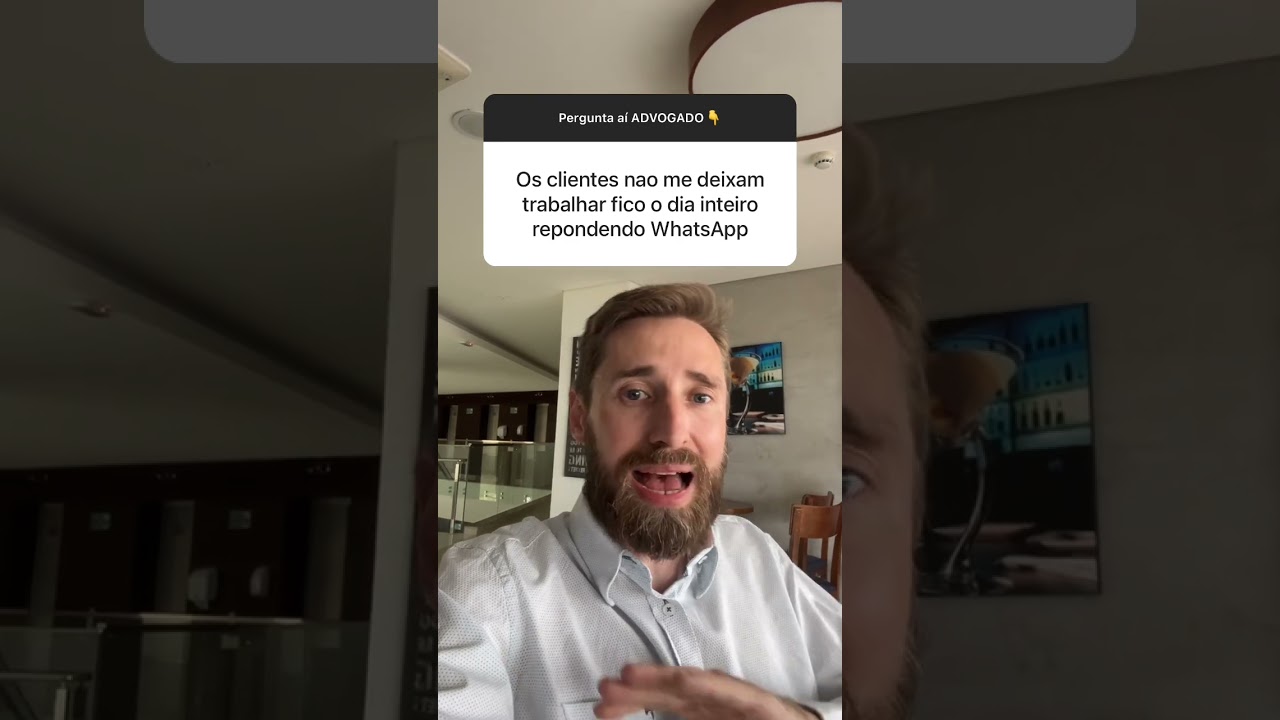 Advogado gastando muito tempo para responder WhatsApp #marketingjuridico #advocacia