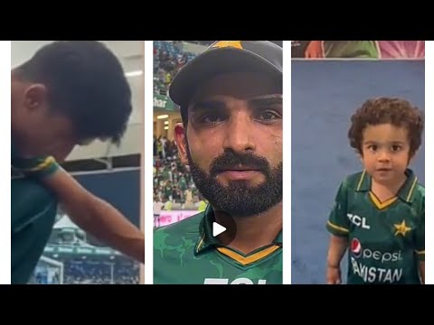 Nawaz son cute reaction and Hasnain fun with a cat | Asif message for fans😘 #asiacup2022 #indvspak